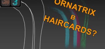 Ornatrix/3ds Max: Как использовать MeshFromStrands Proxy для realtime hair cards?