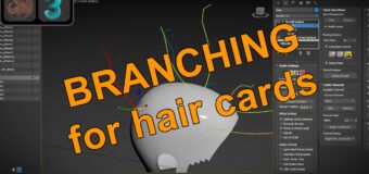 Ornatrix/3ds Max: Про Branching технологию для realtime hair cards.
