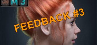 Ornatrix/Maya/3ds Max/V-Ray: Feedback#3 на работу от Оксаны - 2 серия